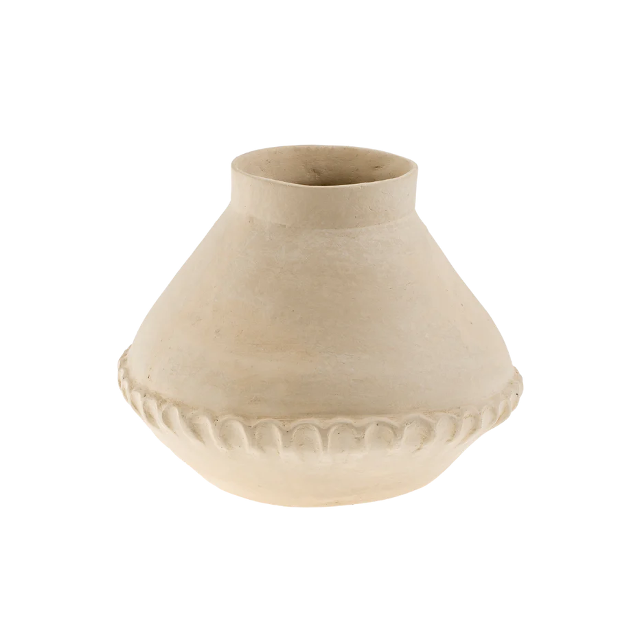 Calista Paper Mache Vase