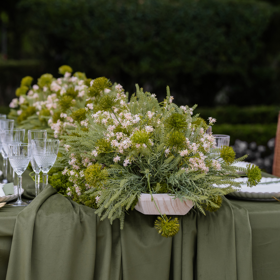 DH Moss & Meadow Wood Bowl Arrangement