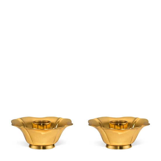 Olivia Taper Candle Holder Set Of 2