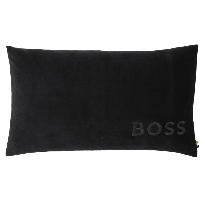 Hugo Boss Bold Logo Velour Accent Pillow