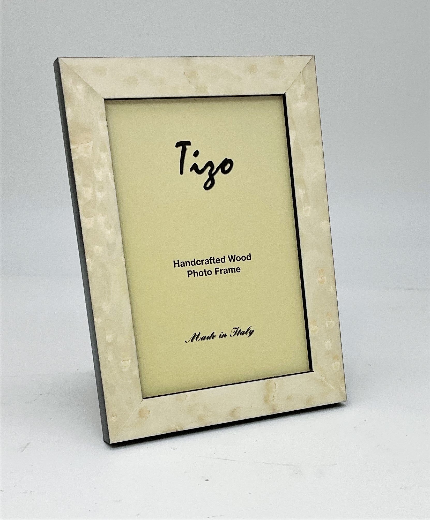 Narrow Burl Pattern Wood Frame