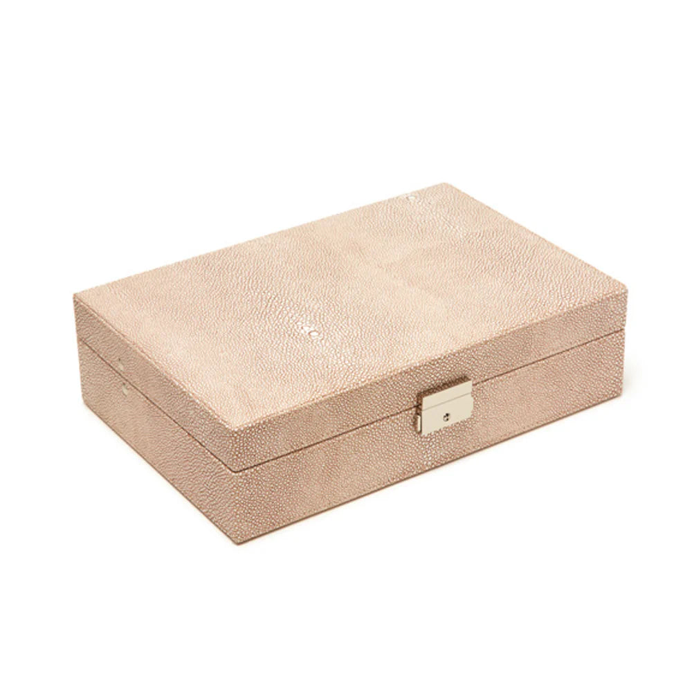 Aiden Single Hinged Rectangle Jewelry Box