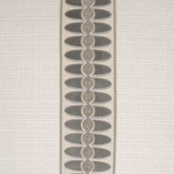 Mati Linen Taupe Lumbar Pillow