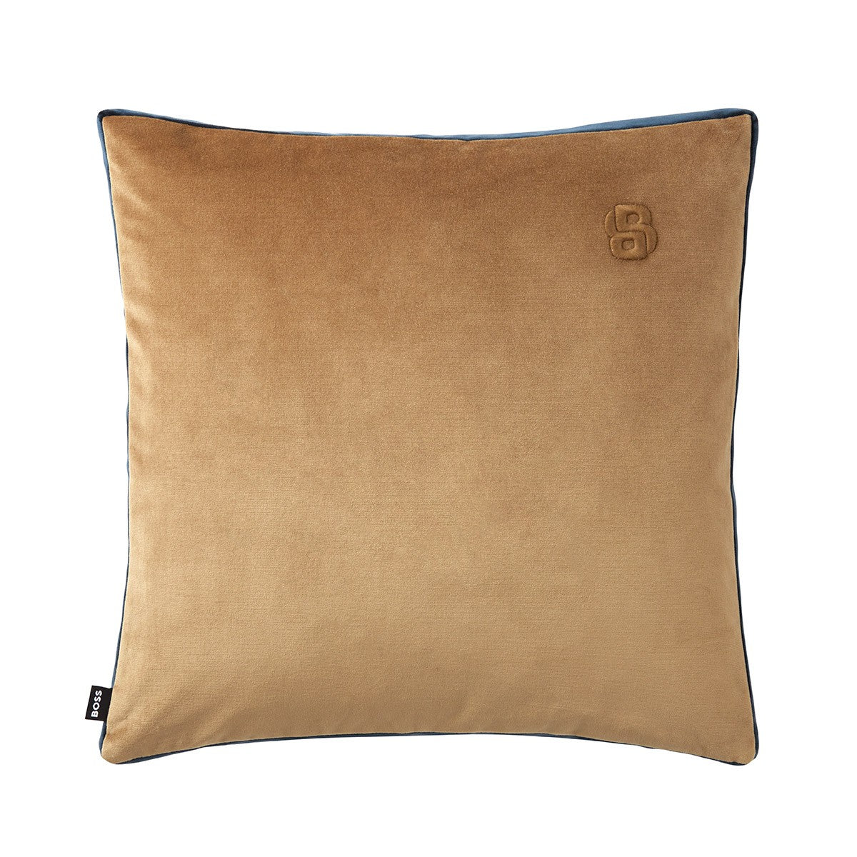 B Velvet Decorative Pillow
