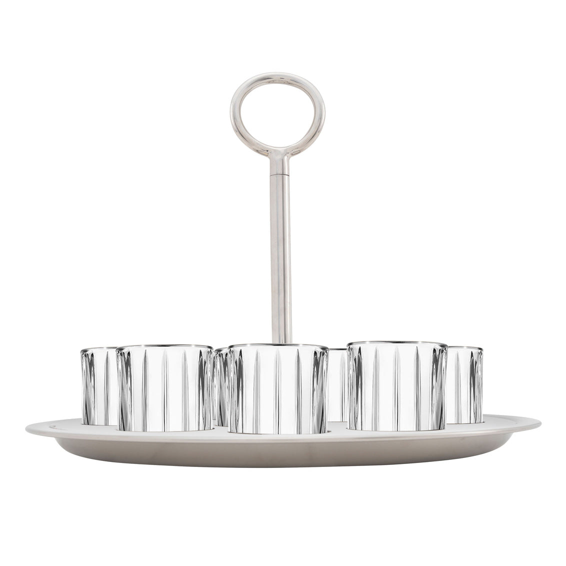 Set of 12 Shot Glasses with Tray