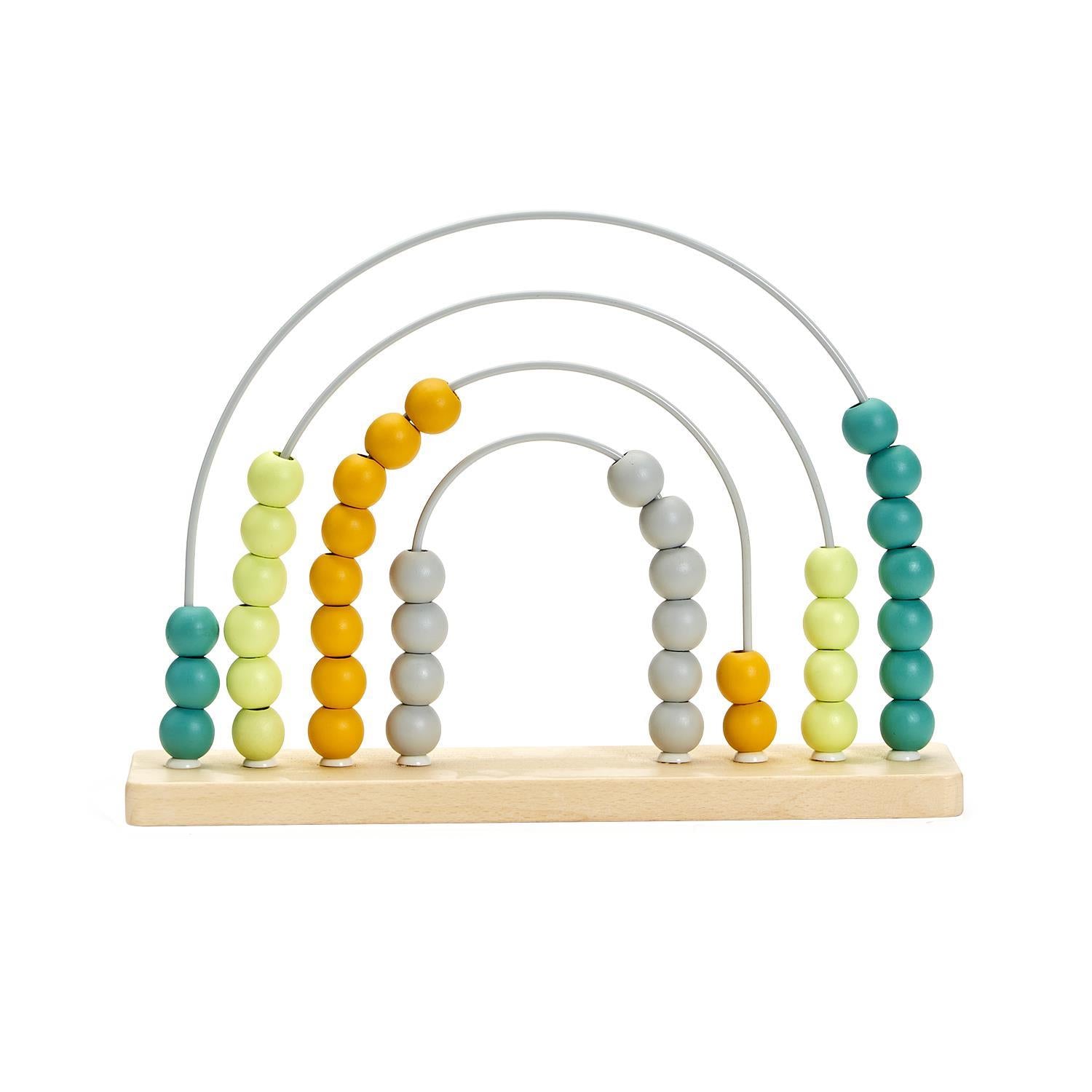 Counting Rainbows Hand-Crafted Wooden Abacus