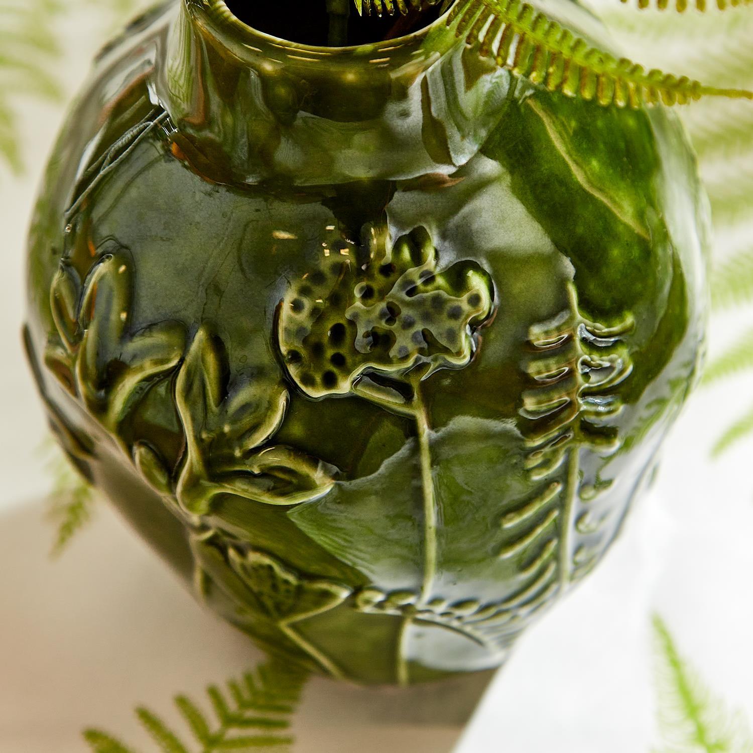 Set of 3 Relief Pattern Vase