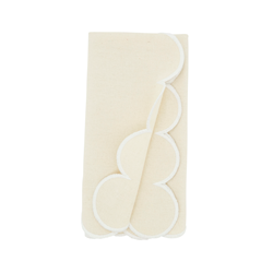 Scalloped Hem Napkin Set Of 4