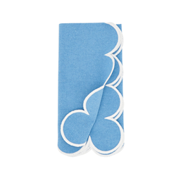 Scalloped Hem Napkin Set Of 4