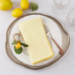 Gingham Napkin Set Of 4
