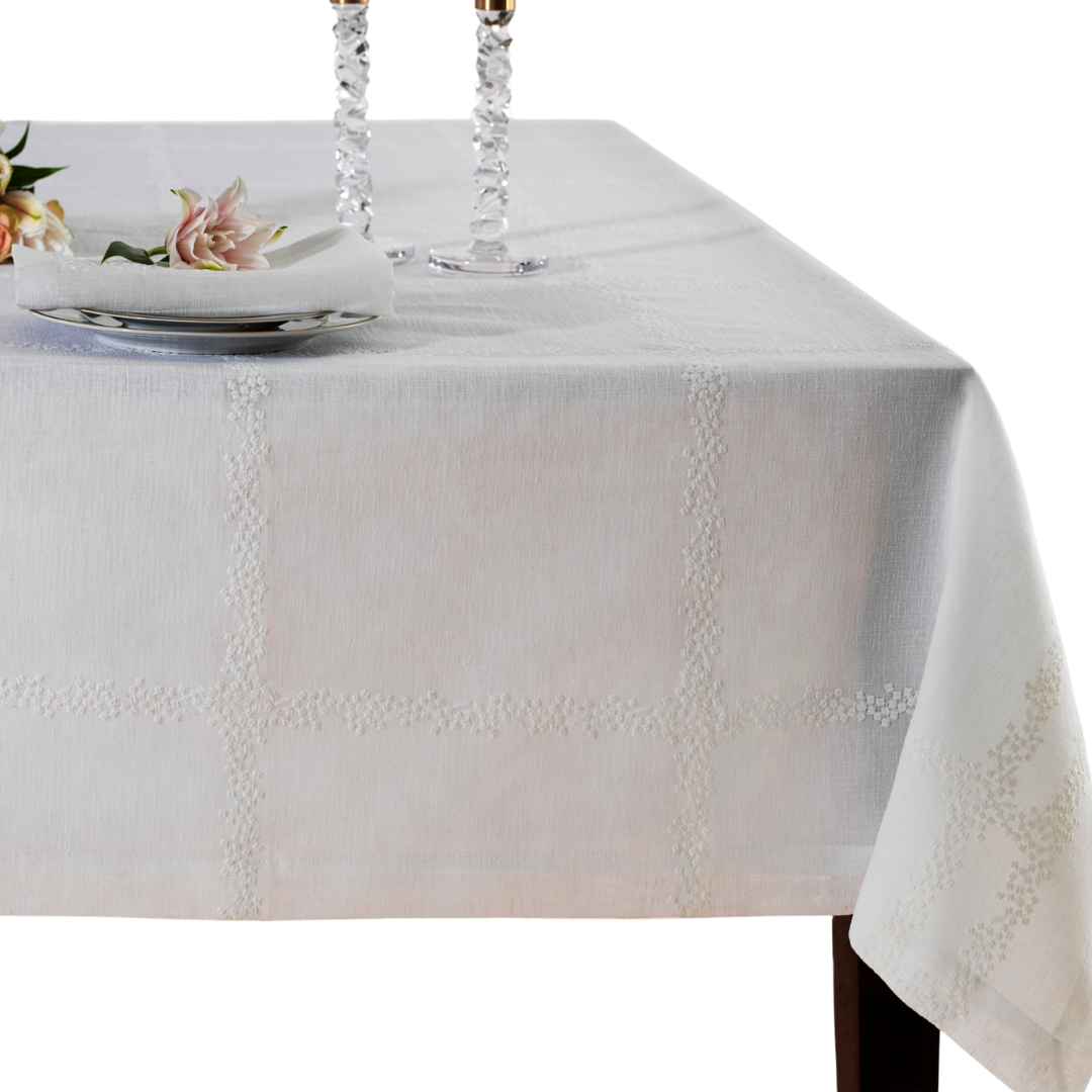 Eminence Embroidered Tablecloth