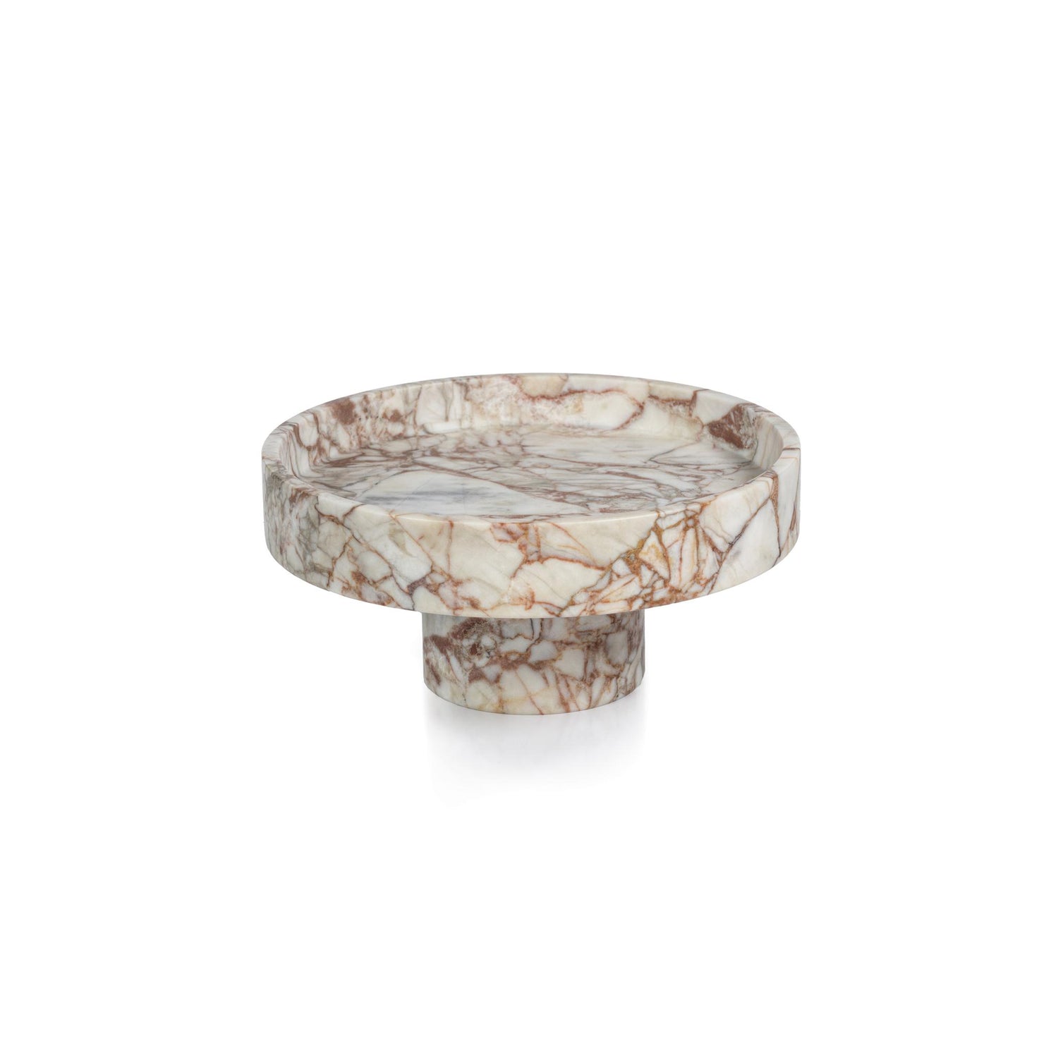 Rezi Footed Marble Bowl