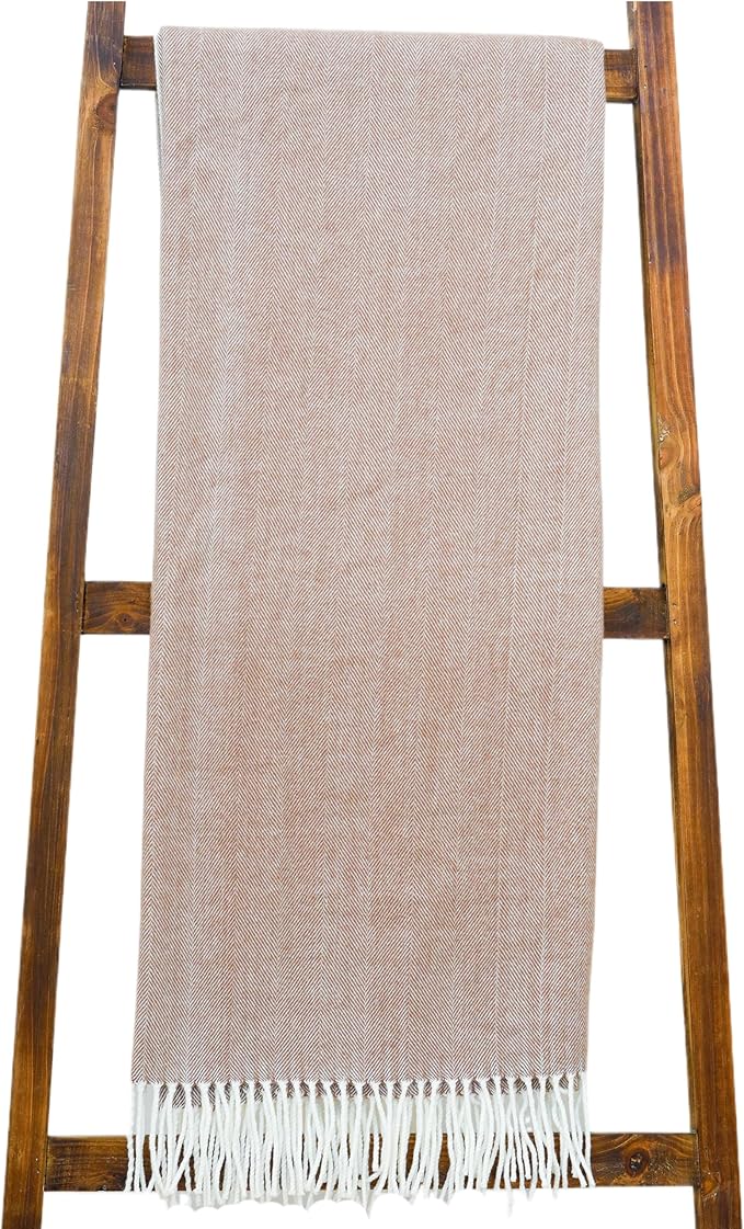 Adirondack Herringbone Woven Throw