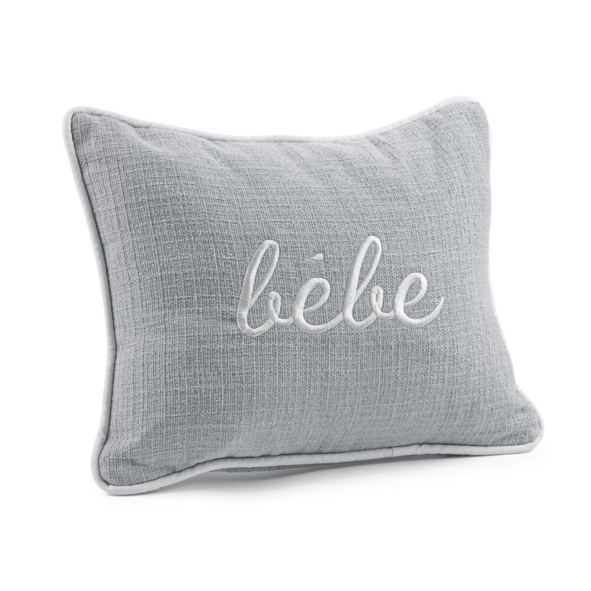 Linsen Grey Bebe Boudoir Pillow