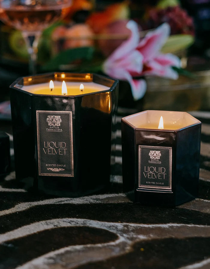 Liquid Velvet Hexagonal Candle