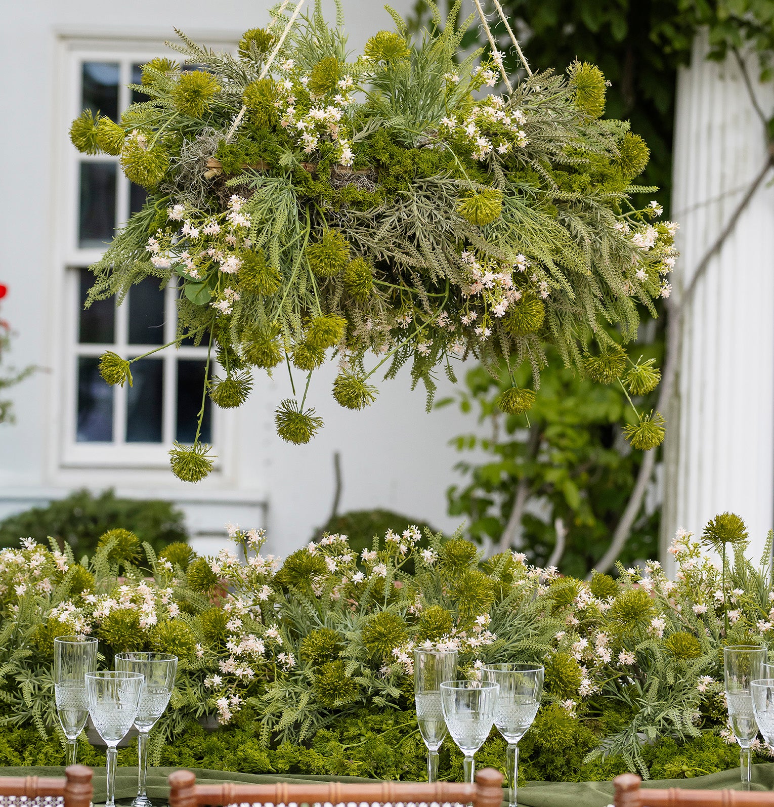 DH Moss & Meadow Floral Chandelier
