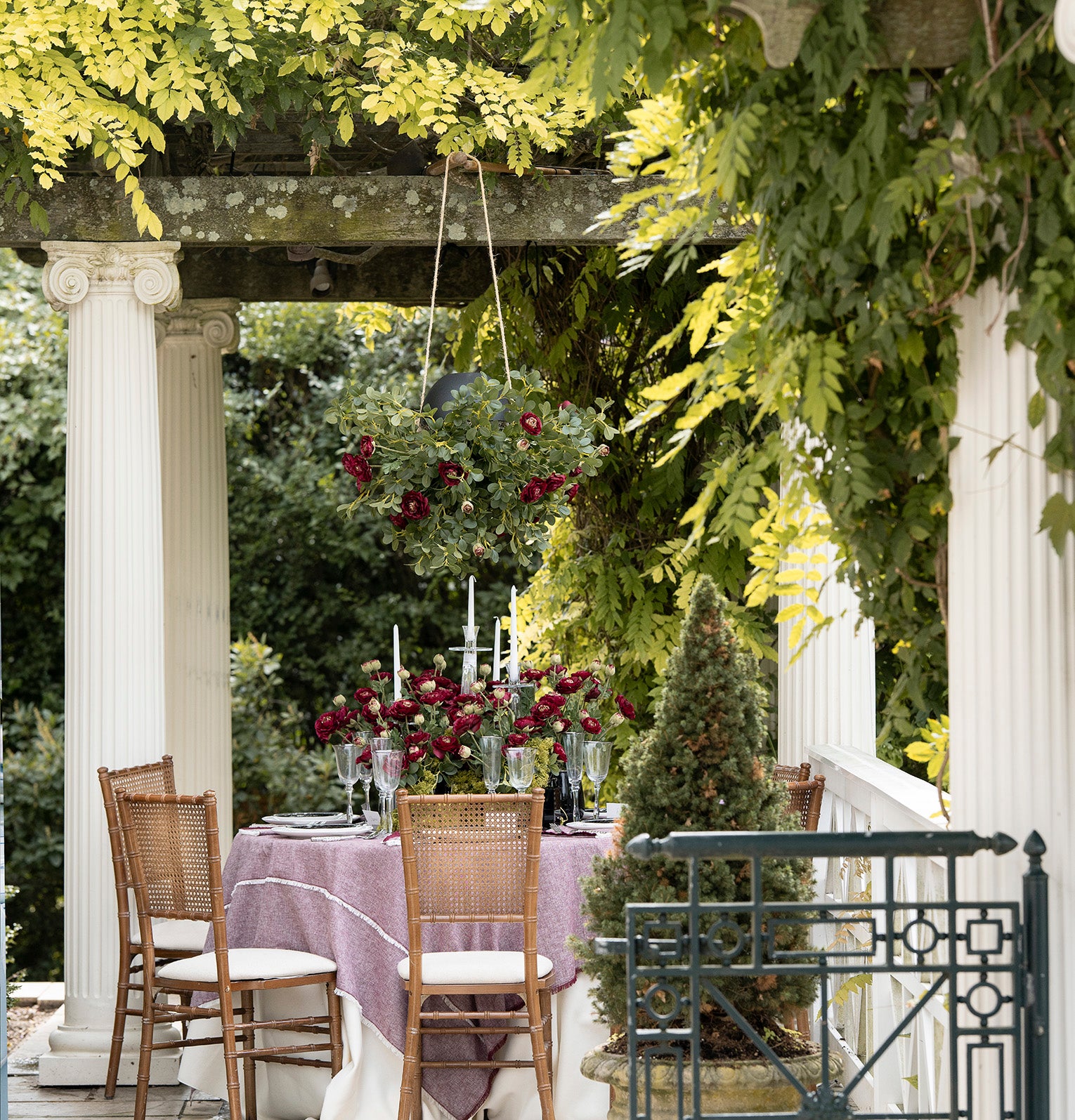DH Wine Blossom Chandelier