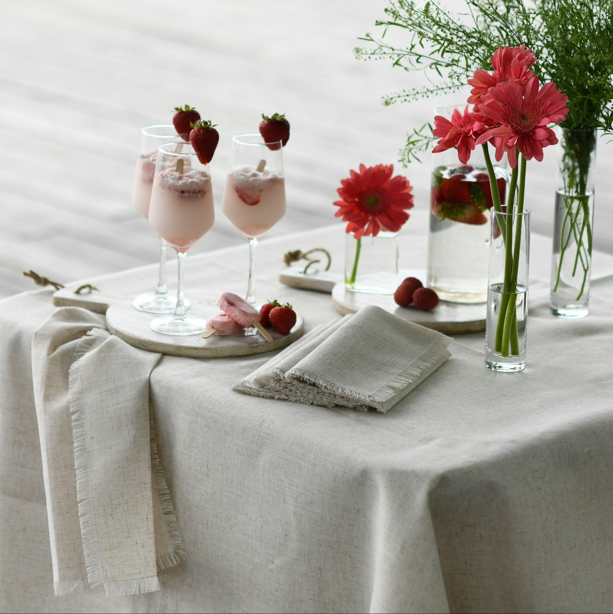 Frayed Edge Tablecloth
