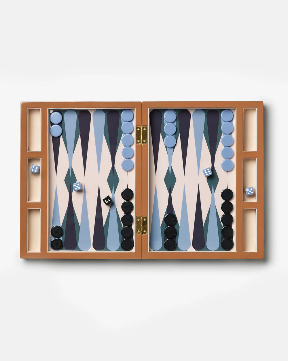 Lacquered Backgammon
