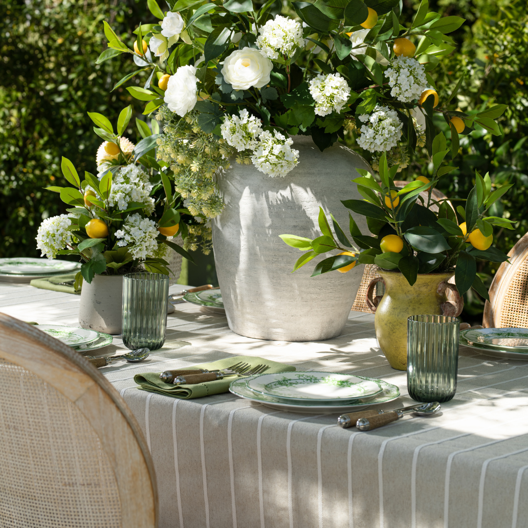 DH Striped Darwinia Tablecloth