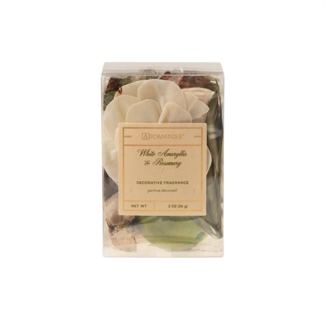 White Amaryllis Bowl Gift Set