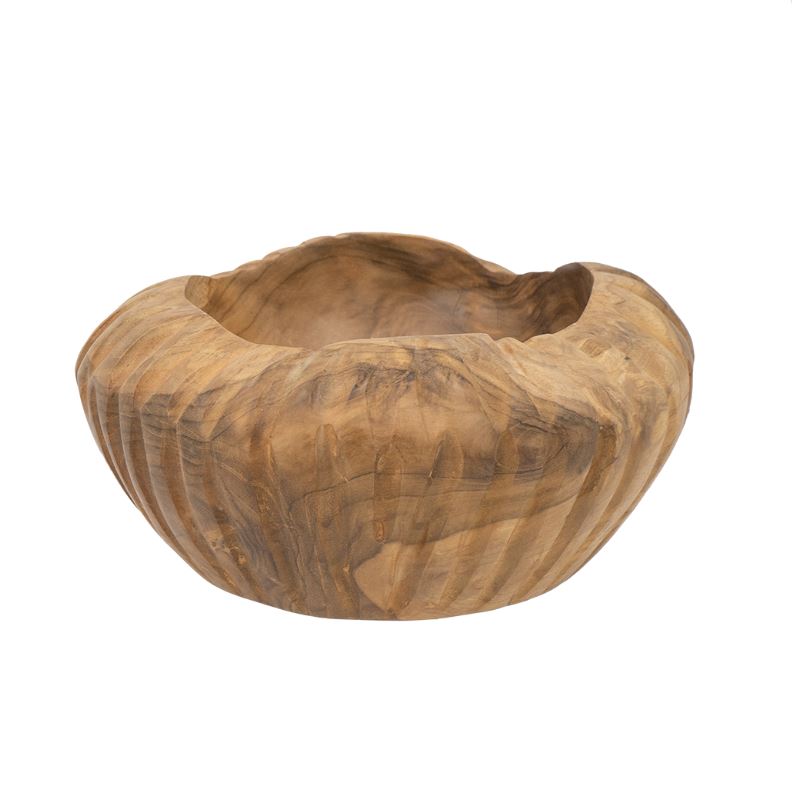 Teak Wood Decorative Bowl