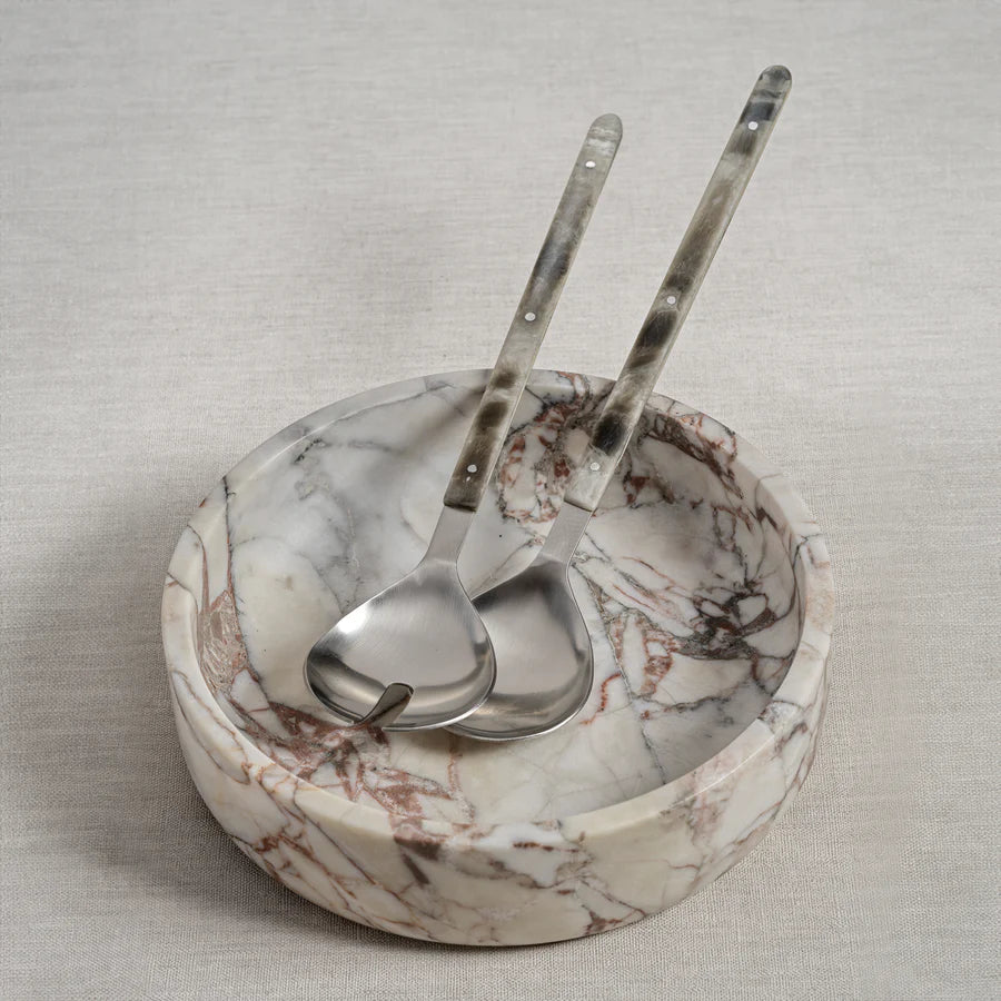 Rosso Verona Matte Marble Bowl