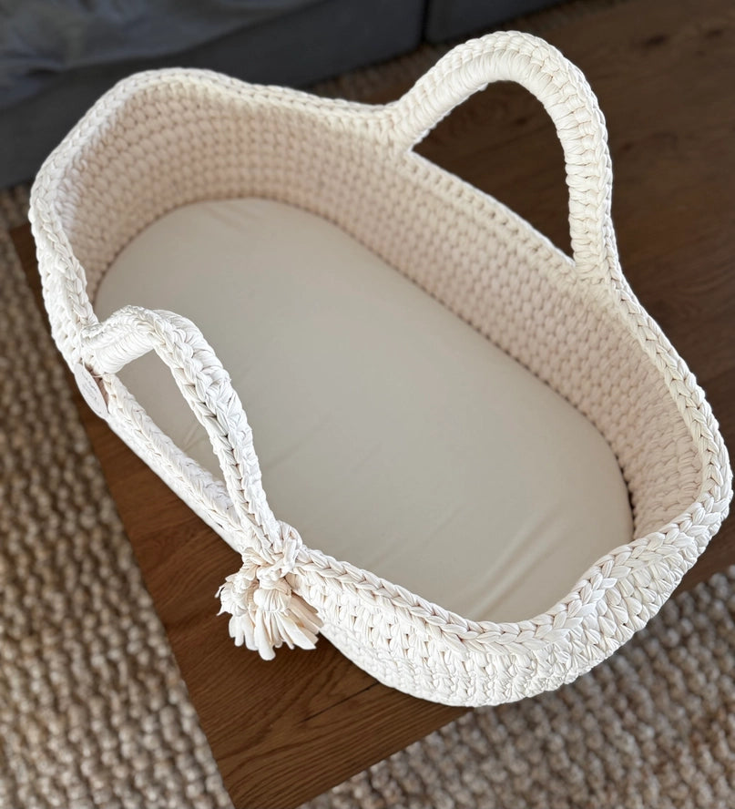 Hand-Woven Baby Basket