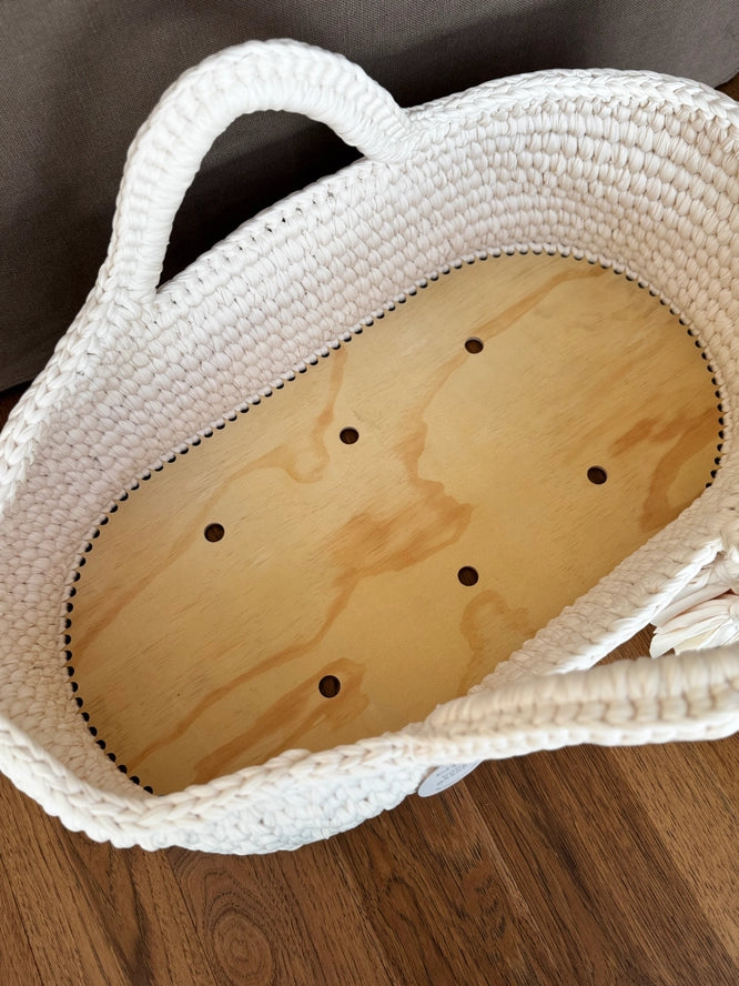 Hand-Woven Baby Basket