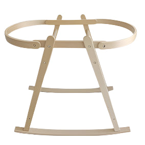 Wooden Baby Basket Stand