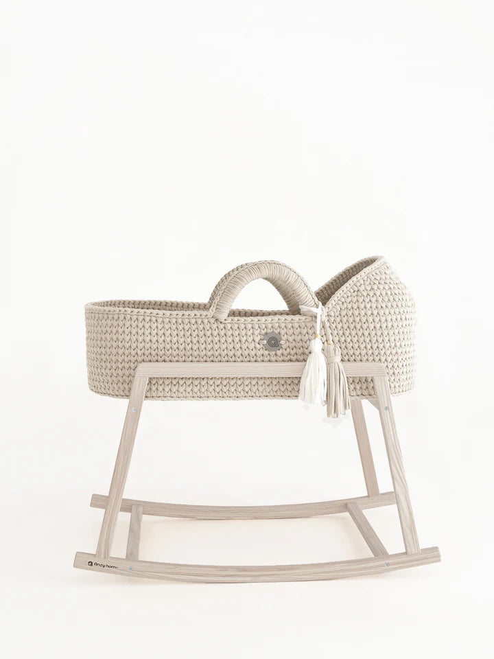 Baby Moses Basket with Round Hood - Standard
