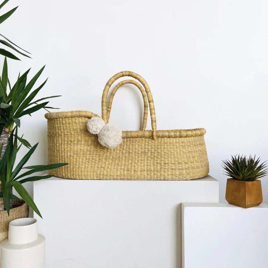 African Moses Basket Bassinet