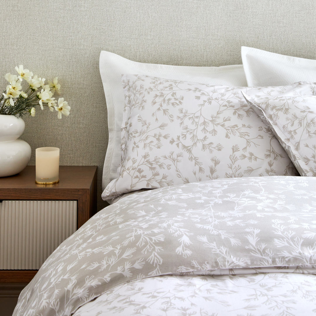 Sferra Perrio White Sham