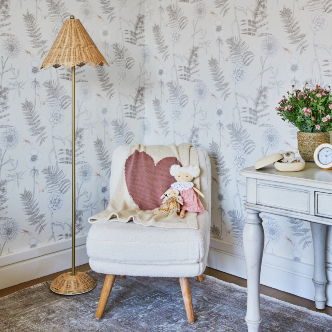 DH Blush Heart Baby Blanket