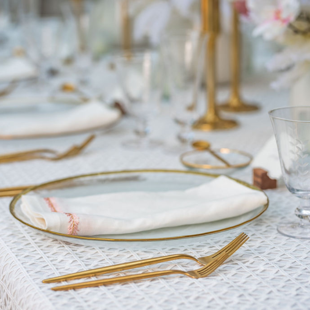 Diamond Lace Tablecloth