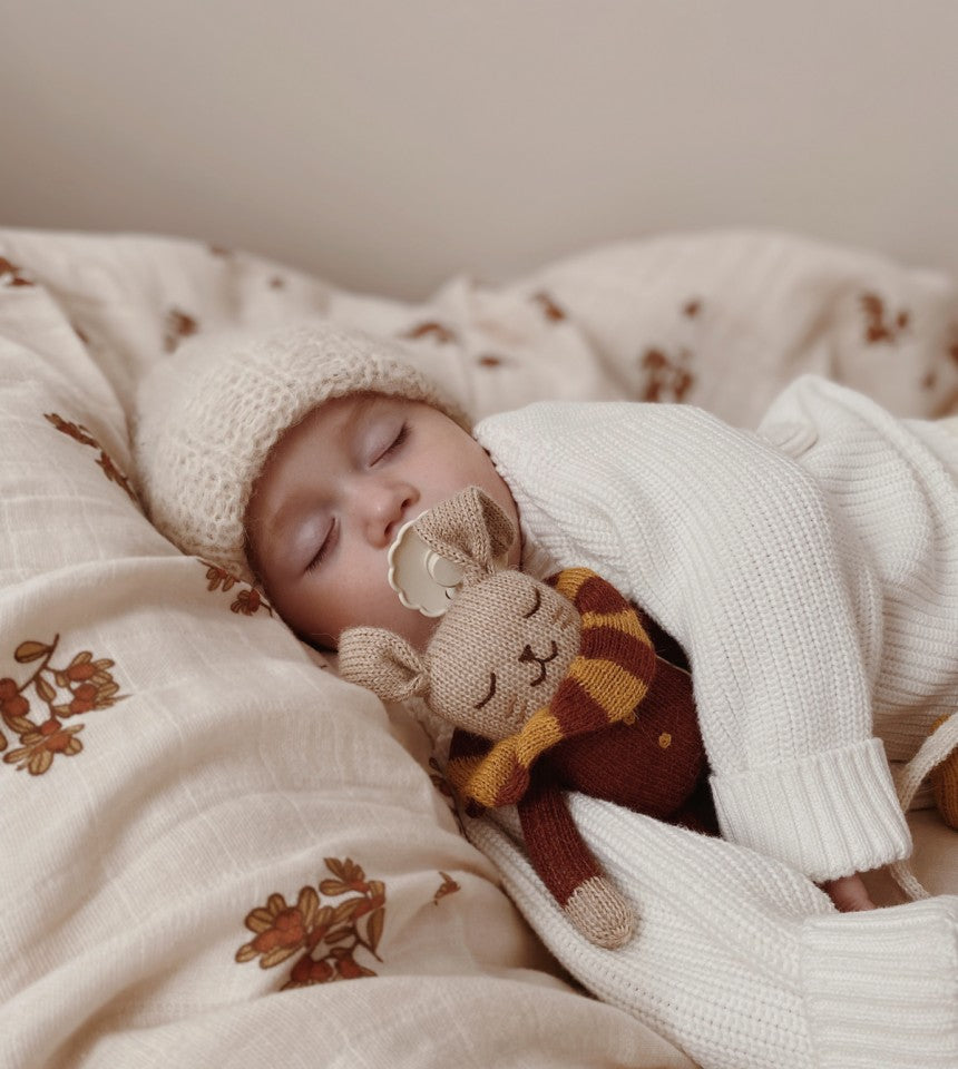 Sienna Striped Collar Bunny