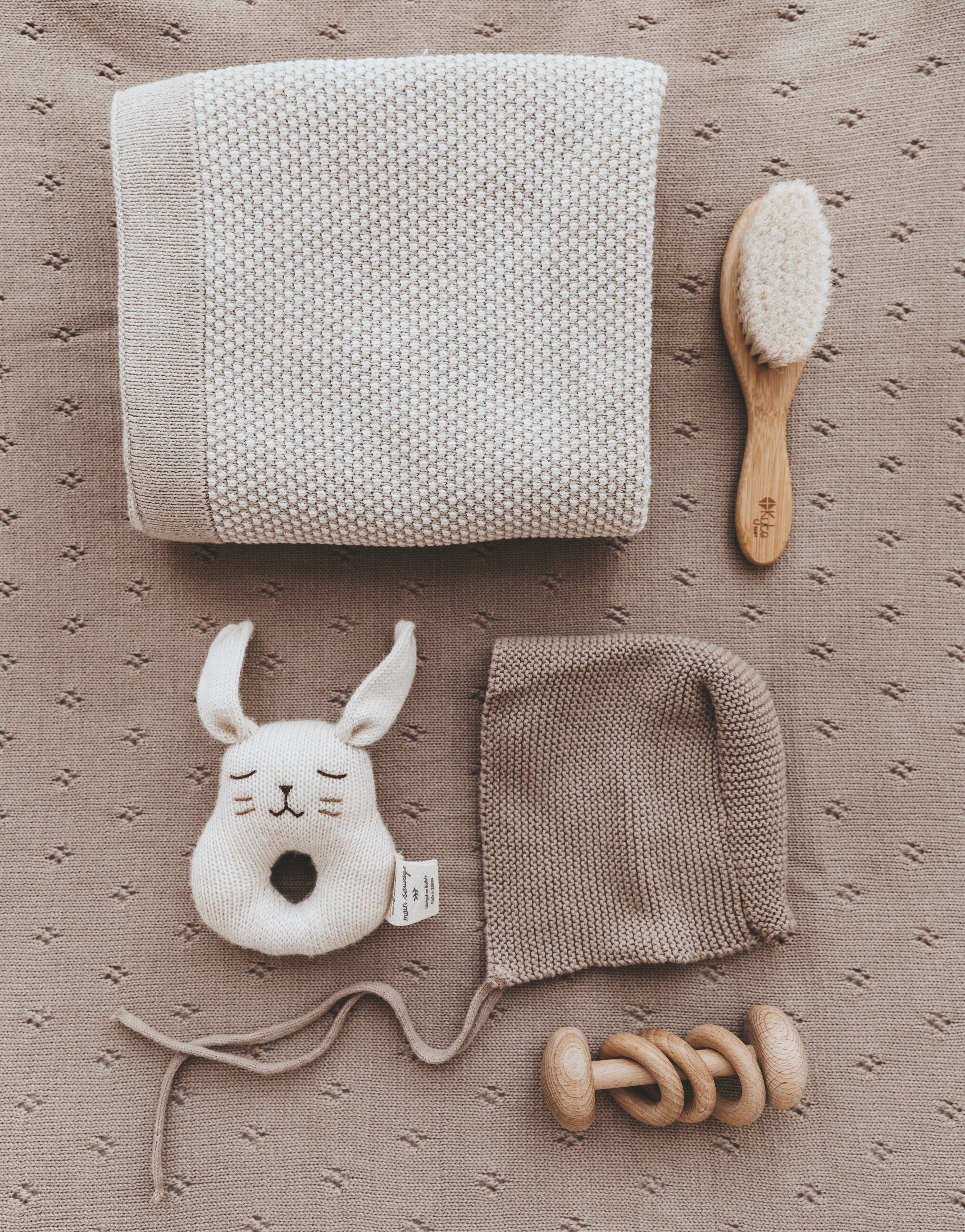 DH Flower Stone Baby Blanket