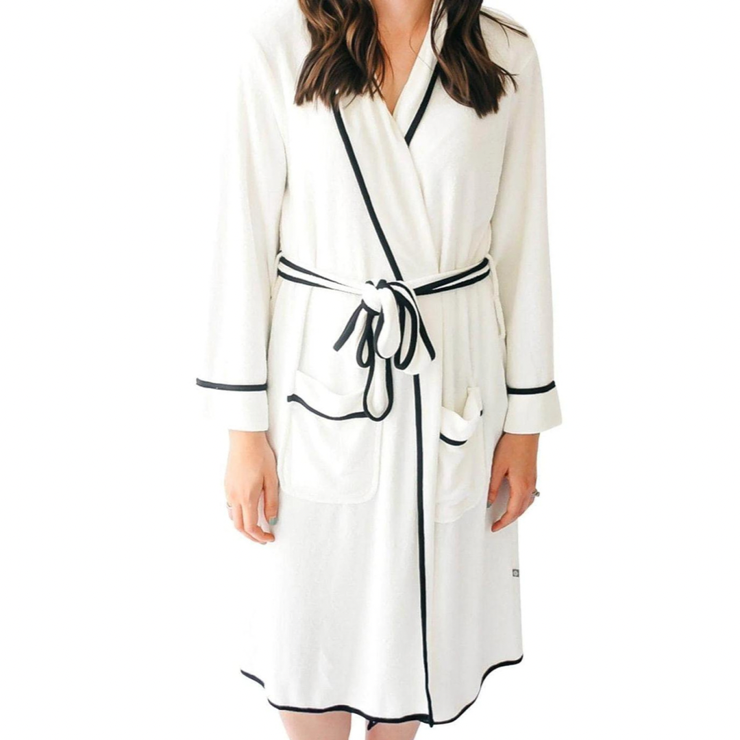 Midnight Trim Kids Bathrobes