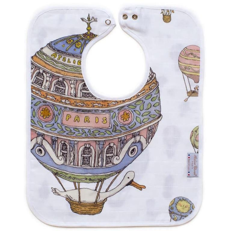 Atelier Choux Hot Air Balloon Baby Bib