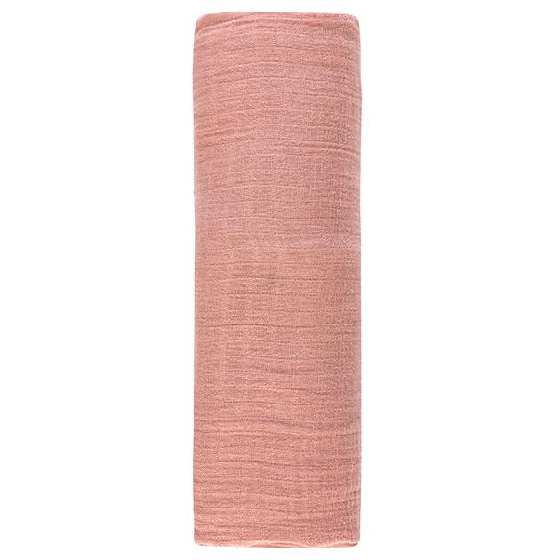 Dusty Rose Swaddle Blanket