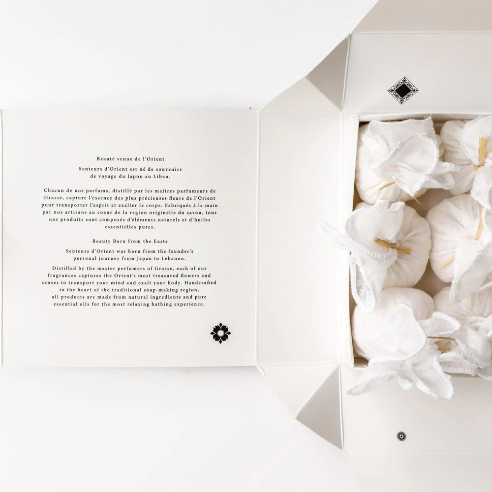 Orange Blossom Bath Salts Set Of 9