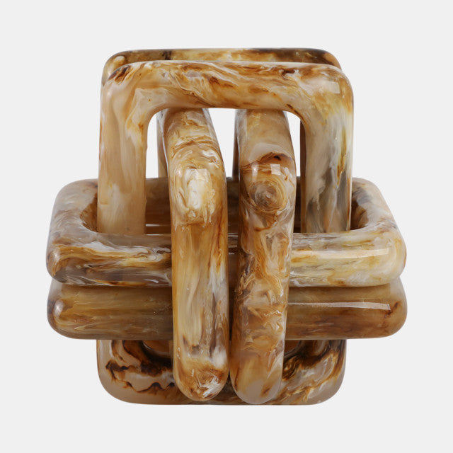 Marbled Resin Knot