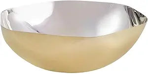 Two-Tone Auburn Gold Serving Bowl