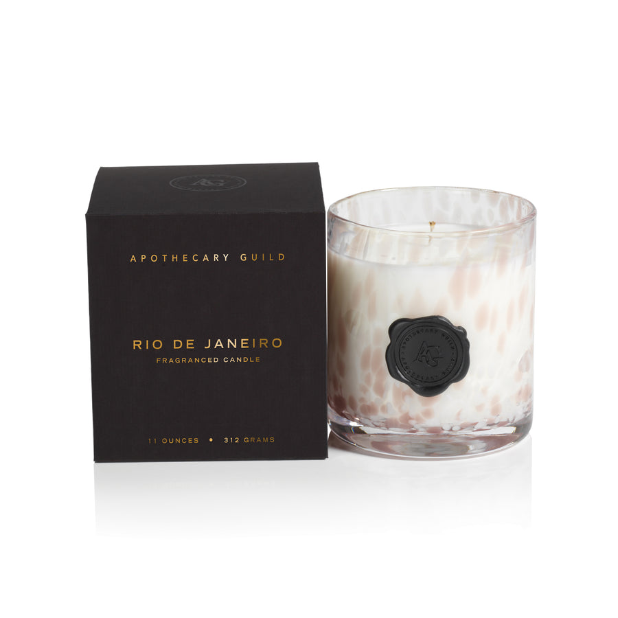 Apothecary Guild Opal Glass Candle Jar in Gift Box
