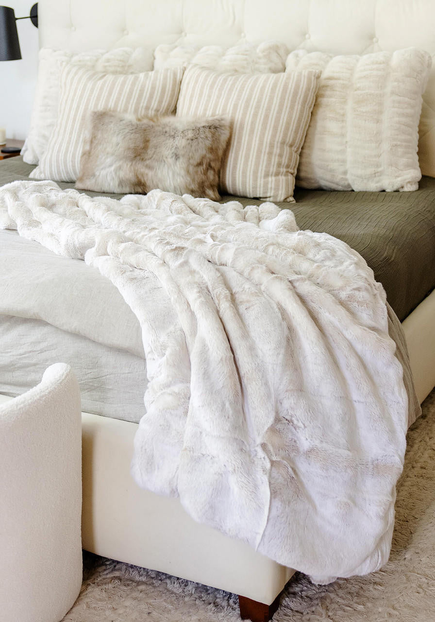 Fabulous Furs Couture Collection -Pearl Mink Throw
