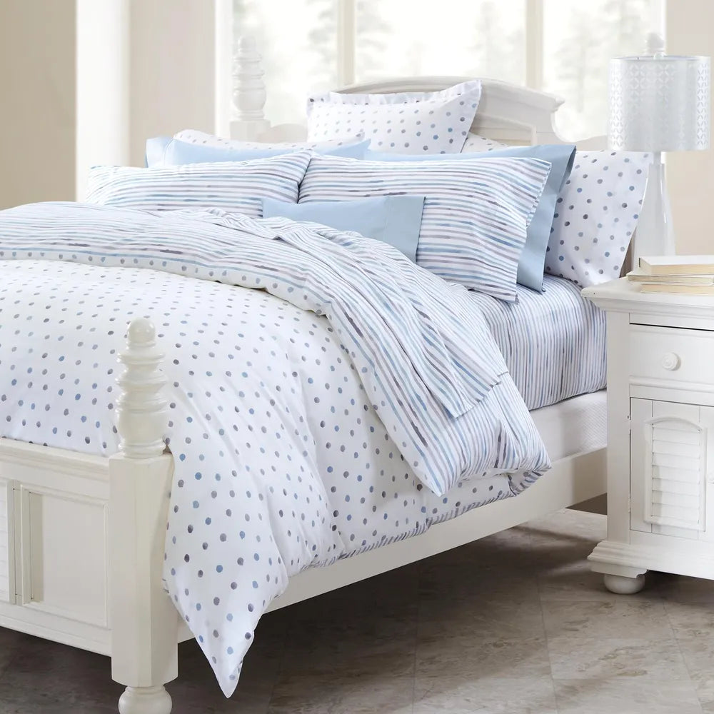 Marlow Watercolor Sateen Duvet Cover