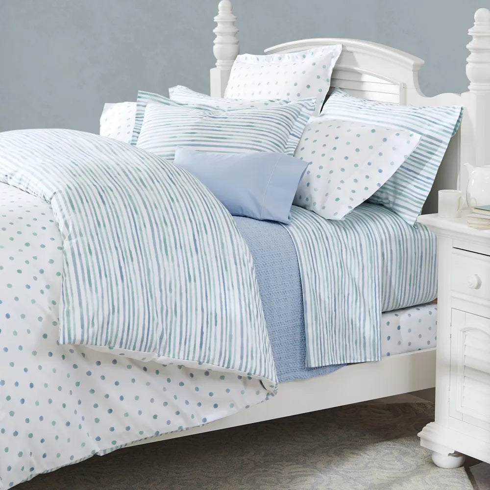 Marlow Watercolor Sateen Duvet Cover