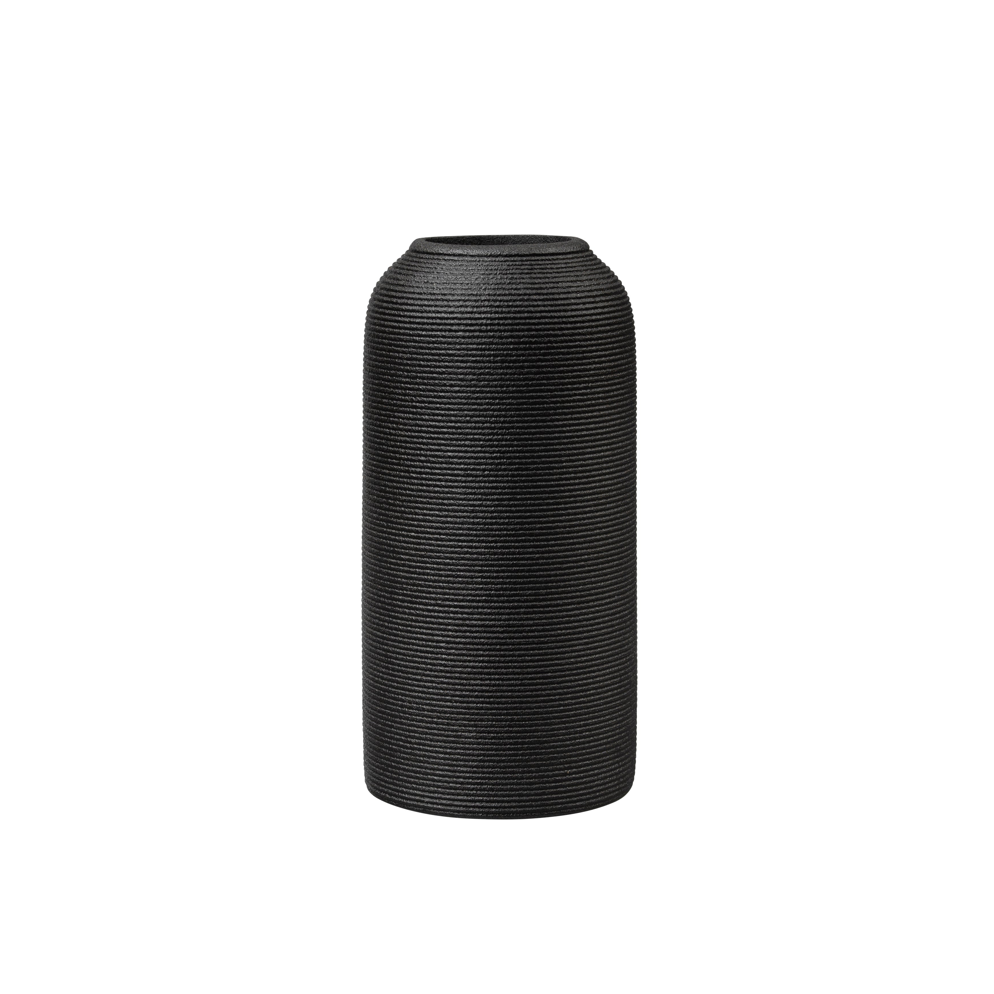 Black Matte Vase