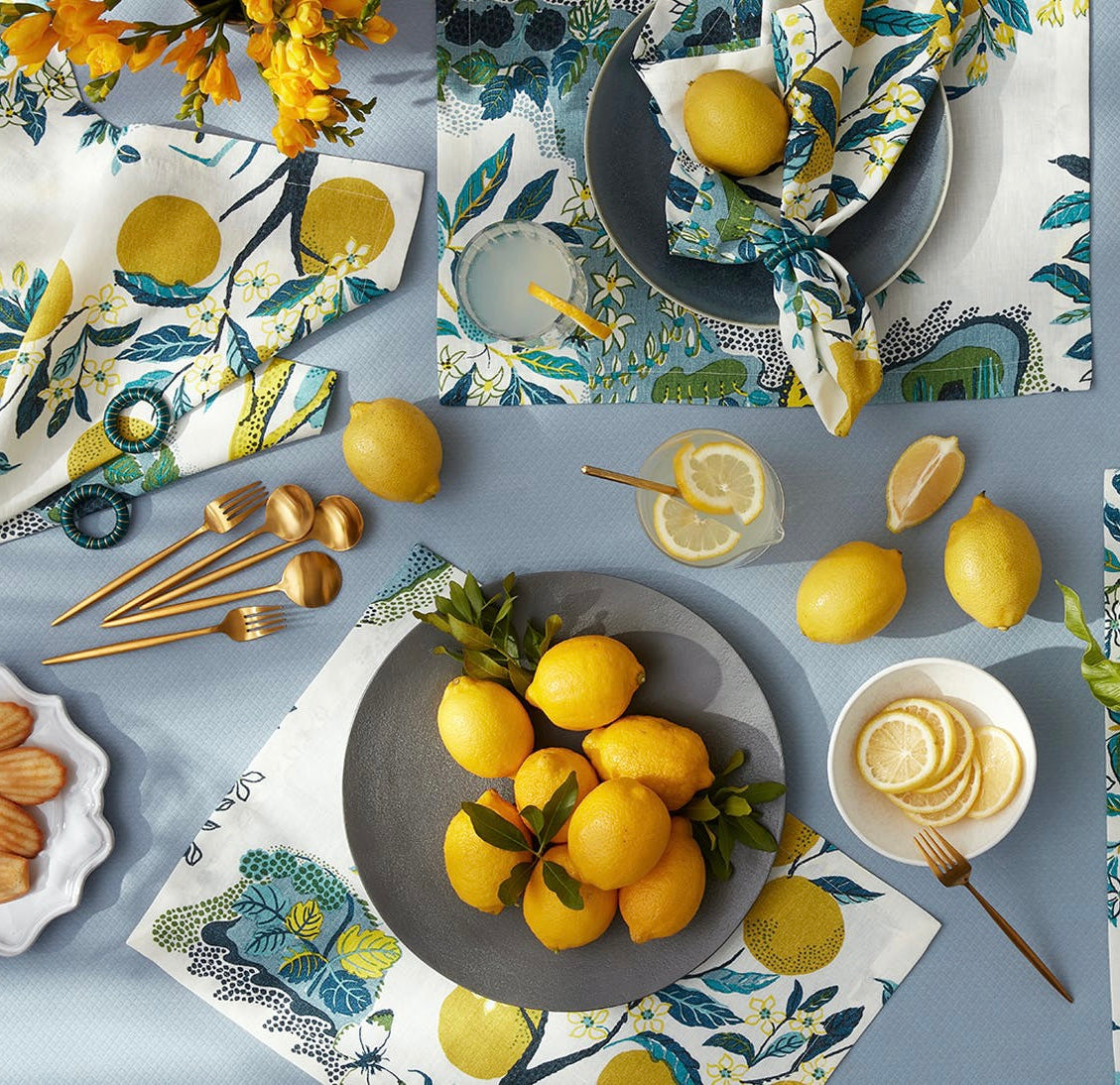 Matouk Citrus Garden Napkin Set Of 4