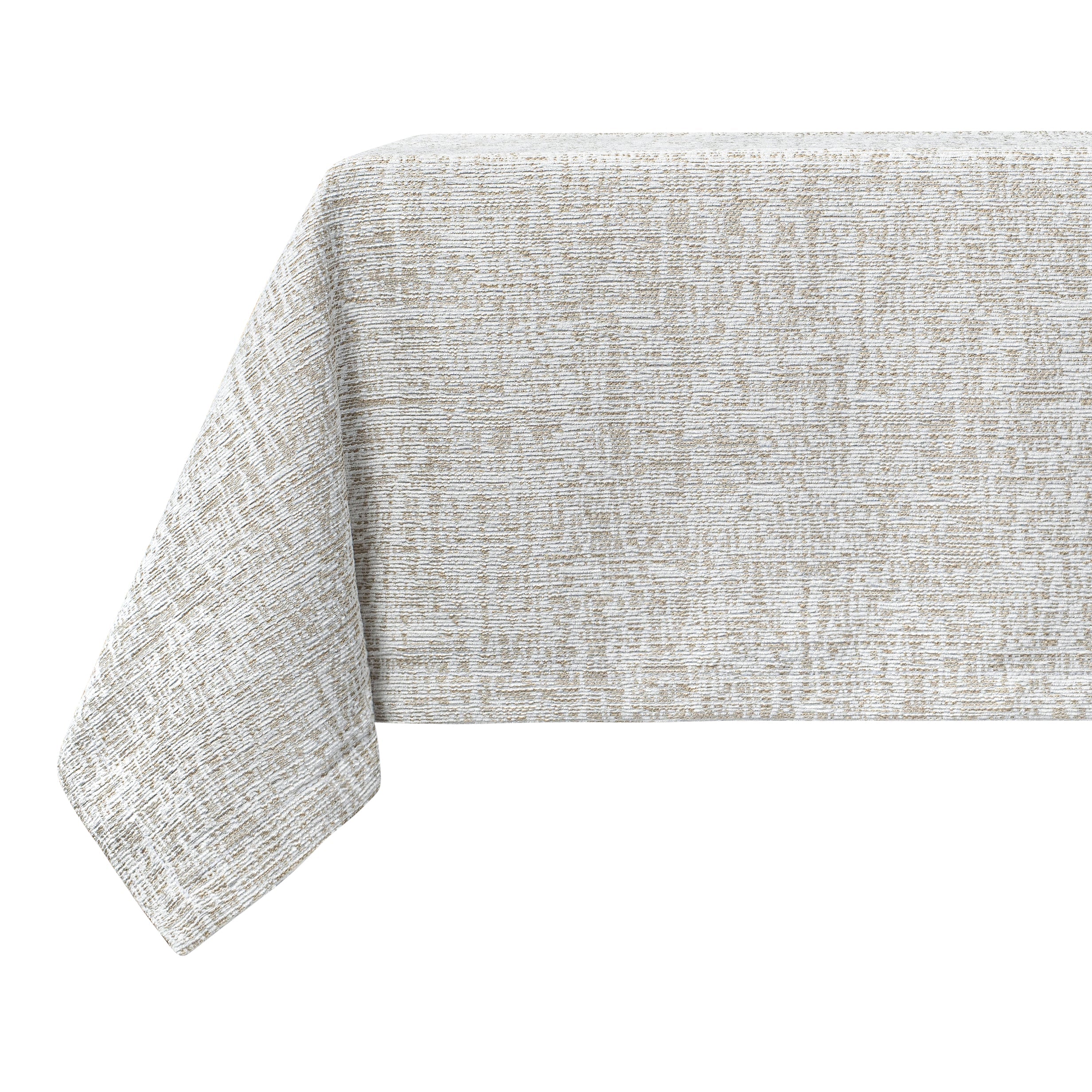 Taupe Line Tablecloth